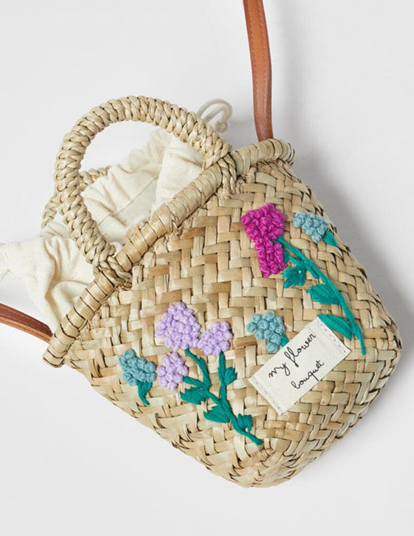 Mini Basket Messenger Bag