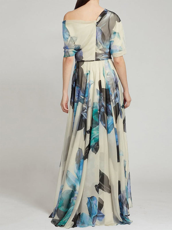 Lolita Swing Skirt Print Maxi Dress