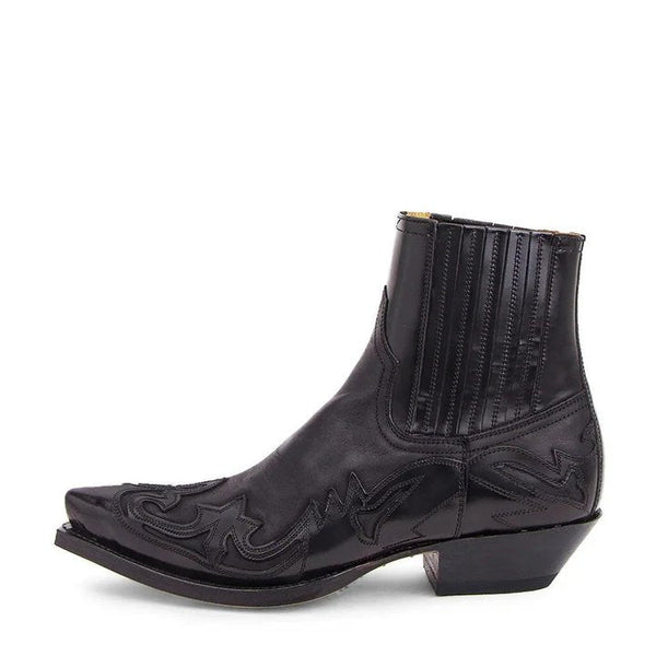 MICCO | Leather Cowboy Boots for Men