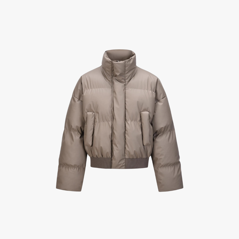 Urban Edge Cropped Puffer Jacket