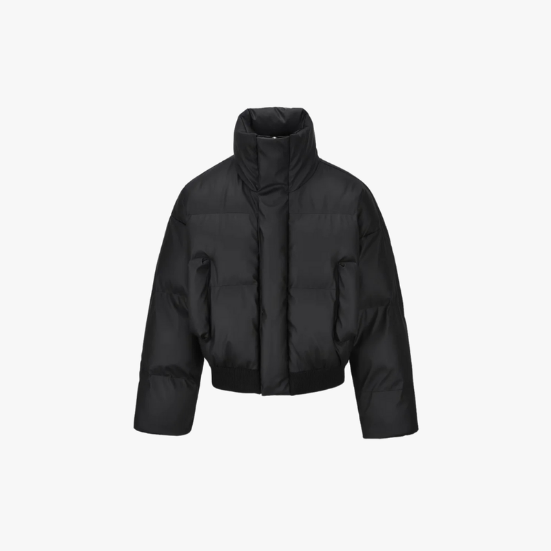 Urban Edge Cropped Puffer Jacket