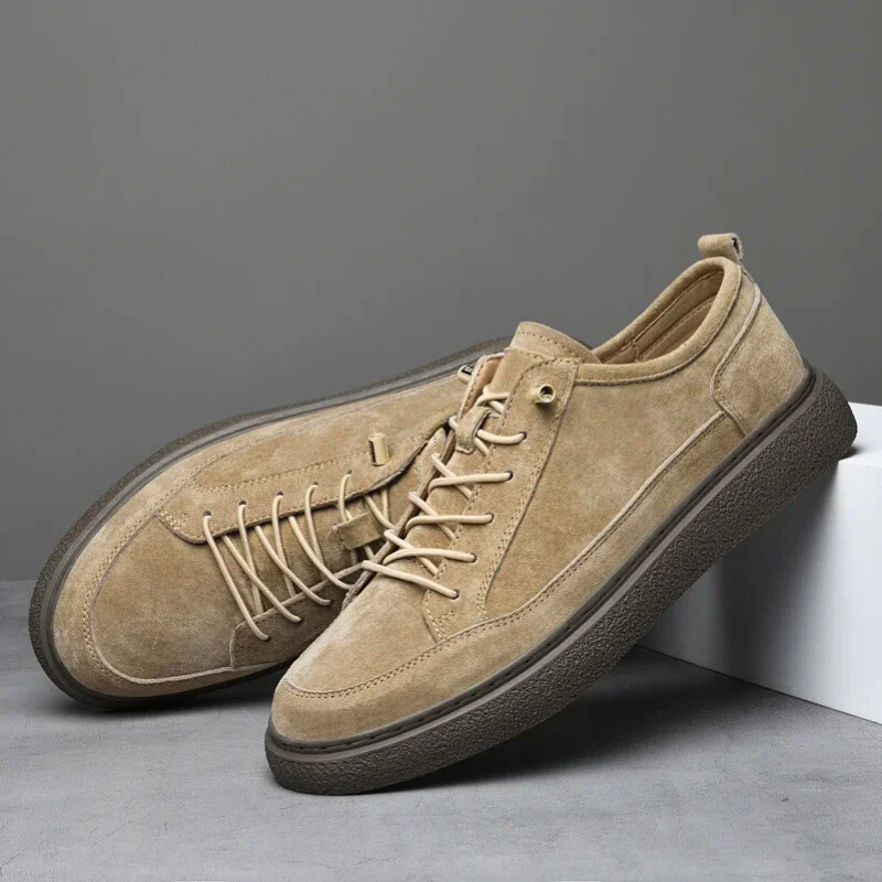 Mens Suede Tuscany Trainers