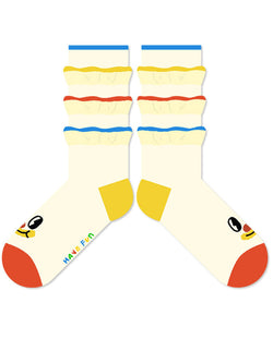 Cartoon Clown Pattern Socks