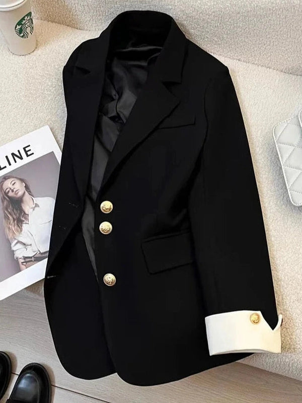 Classic Notched Blazer