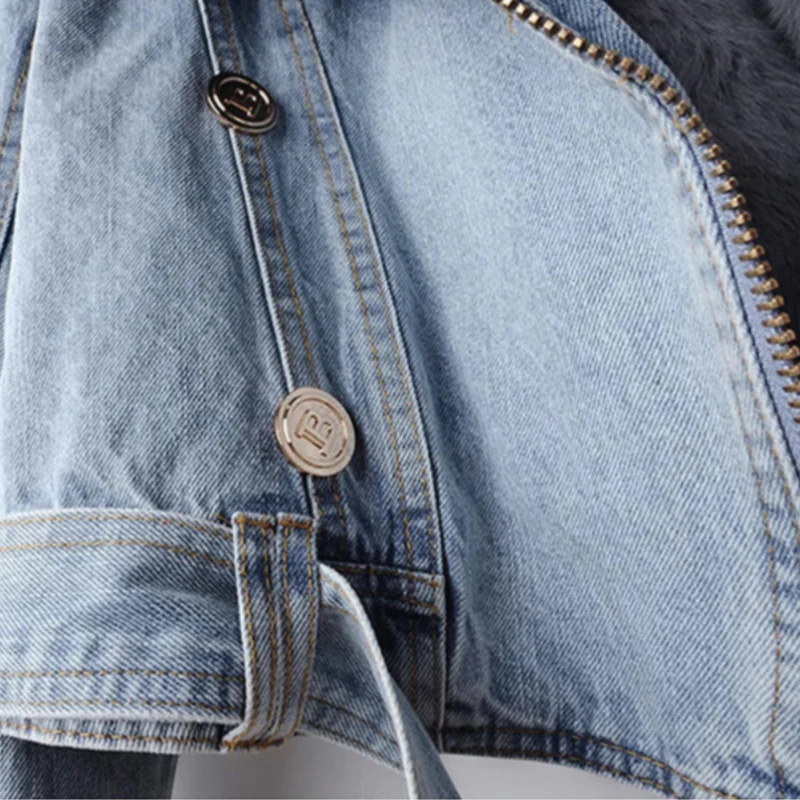 Zafizia Célestine Denim Jacket