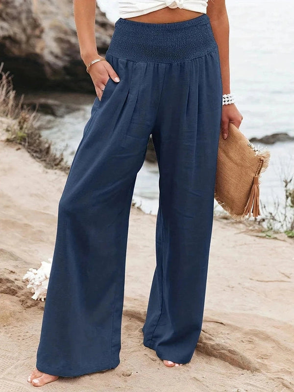 Noen Spring Casual Wide-Leg Pants