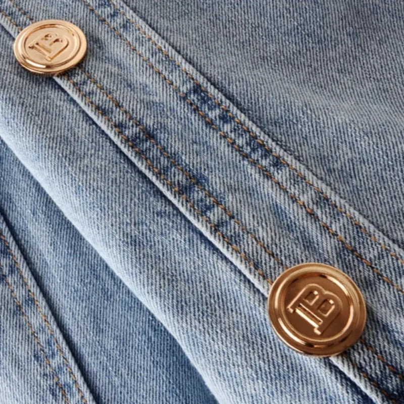 Zafizia L’Éclaire Classic Denim Jacket