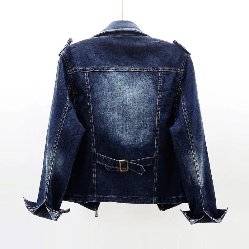Zafizia Juliette Casual Denim Jacket