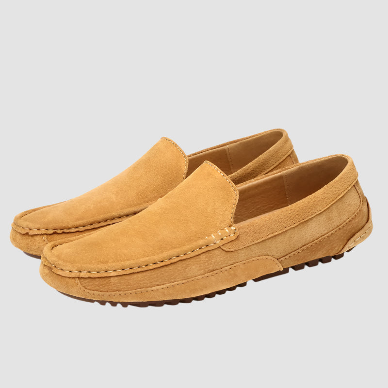 Mens Classic Suede Loafers