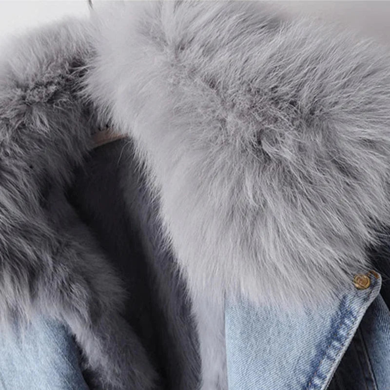 Zafizia Célestine Denim Jacket