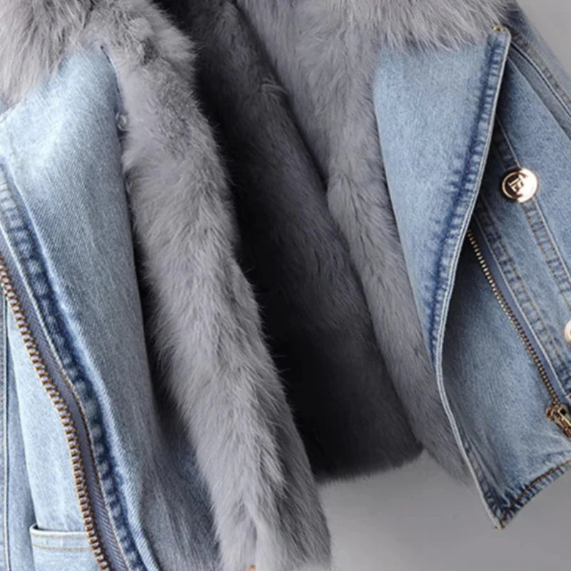 Zafizia Célestine Denim Jacket