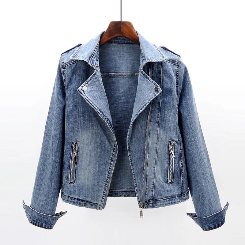 Zafizia Juliette Casual Denim Jacket