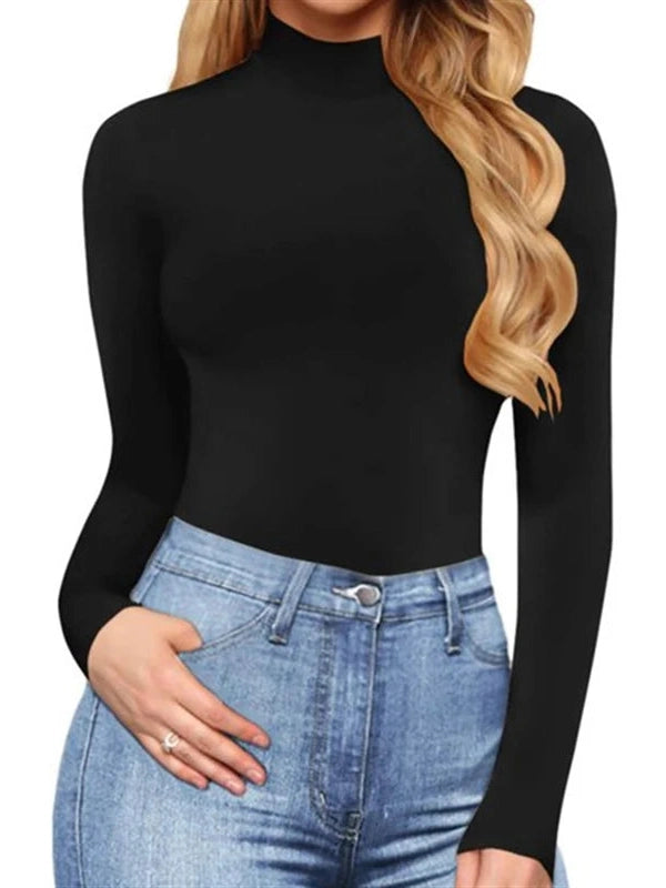 SleekFit Standing Neck Bodysuit