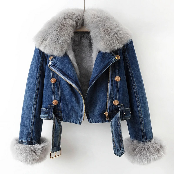 Zafizia Célestine Denim Jacket