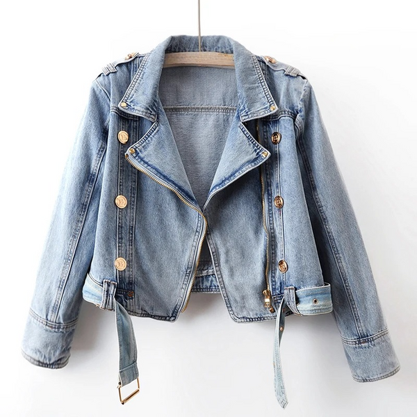 Zafizia L’Éclaire Classic Denim Jacket